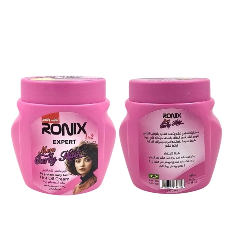 بكج العناية بالشعر الكيرلي RONIX