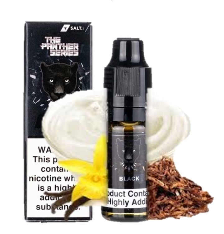 Dr. Vapes  Black  - Vanilla Tobacco - The Panther Series -  SaltNic - Vape Juice 