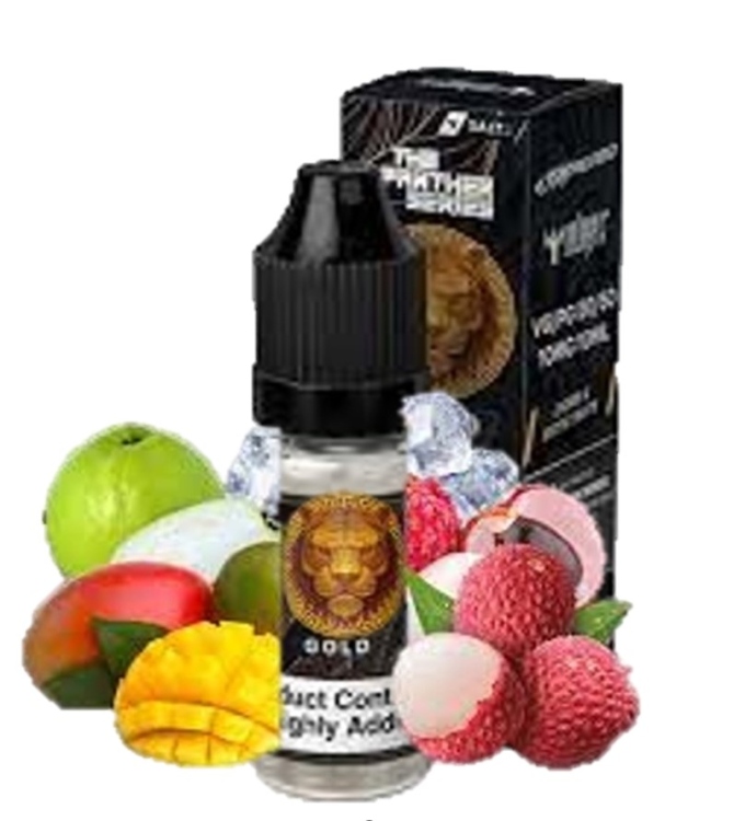 Dr. Vapes  Gold  - Lychee & Exotic Fruits - The Panther Series -  SaltNic, Vape Juice 