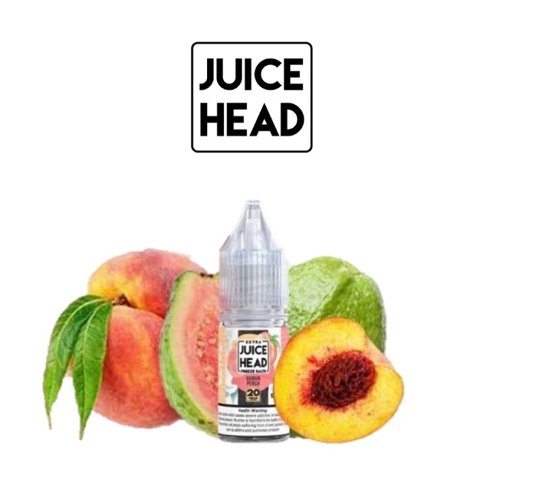 Juice Head Guava Peach Saltnic, Vape Juice 