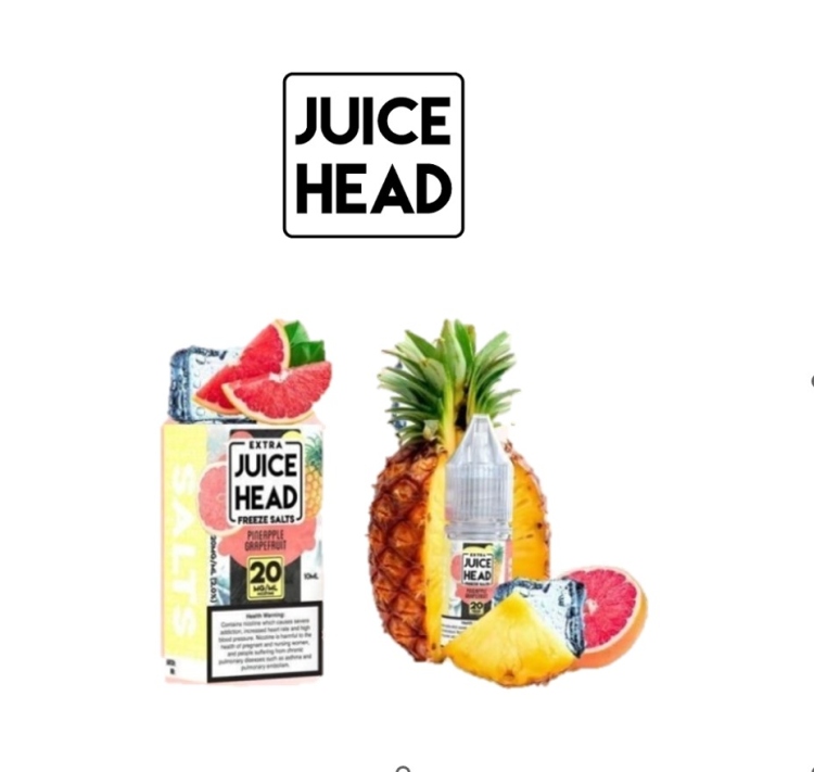 Juice Head Pineapple Grapefruit Freeze Saltnic, Vape Juice 