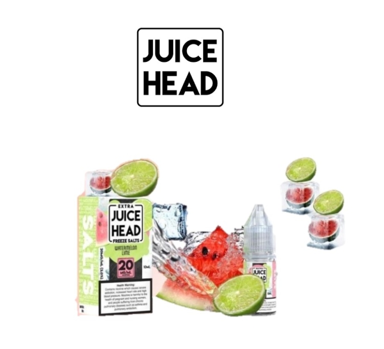 Juice Head Watermelon Lime Freeze Saltnic, Vape Juice 