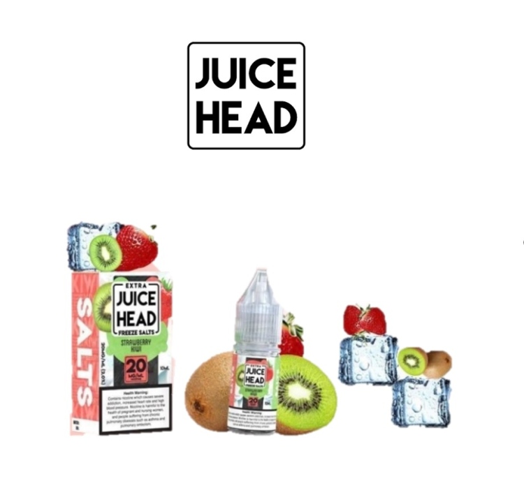 Juice Head Strawberry Kiwi Freeze Saltnic, Vape Juice 