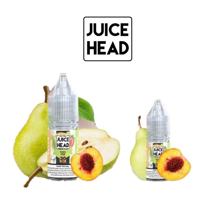 Juice Head Peach Pear Saltnic, Vape Juice 