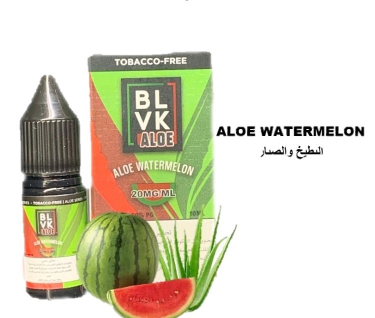 BLVK Aloe Watermelon Saltnic, Vape Juice 