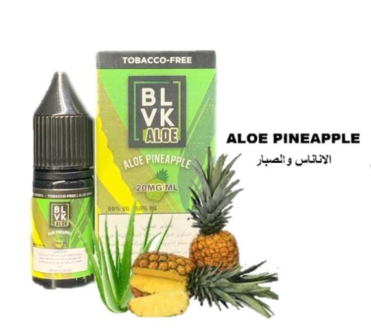 BLVK Aloe Pineapple Saltnic, Vape Juice