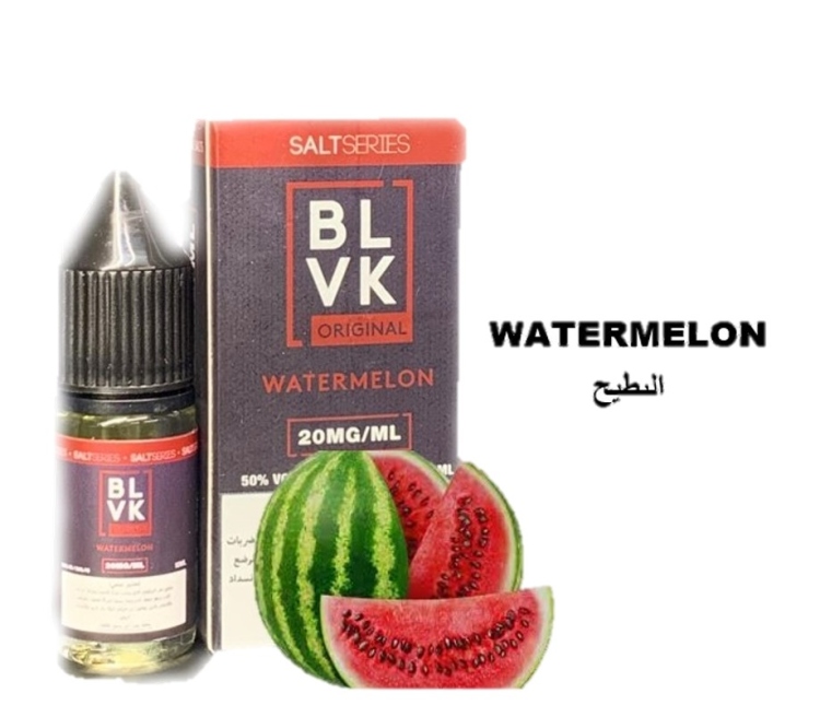 BLVK Watermelon Saltnic Vape Juice