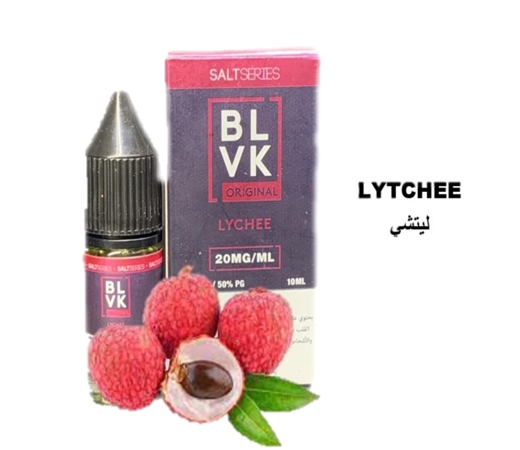 BLVK Lychee Saltnic Vape Juice