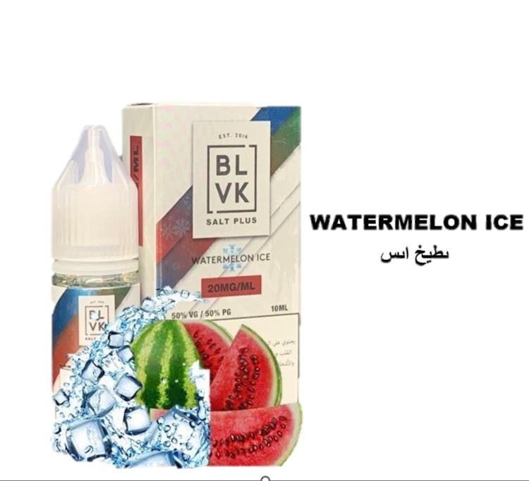 BLVK Watermelon Ice Saltnic, Vape Juice 