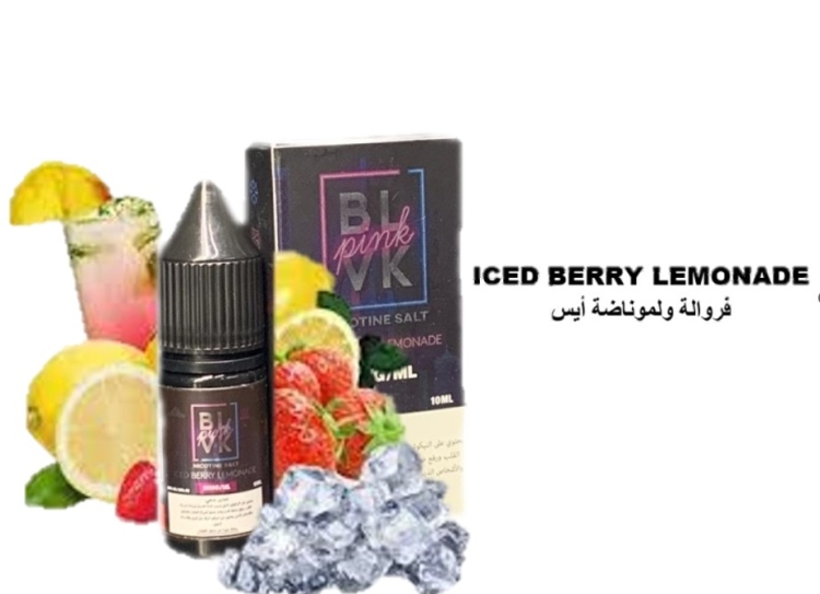 BLVK Iced Berry Lemonade Saltnic Vape Juice