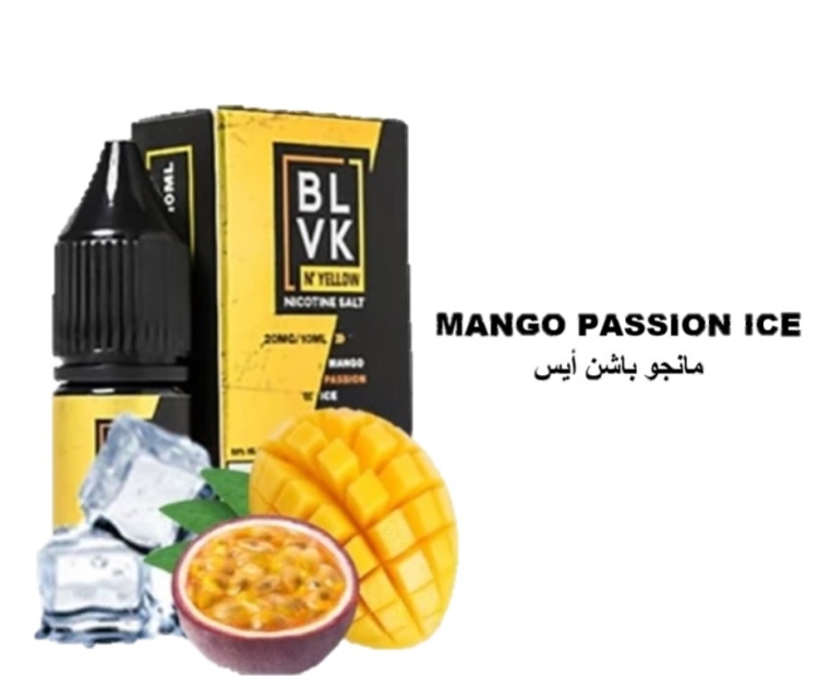 BLVK Mango Passion Ice SaltNic, Vape Juice