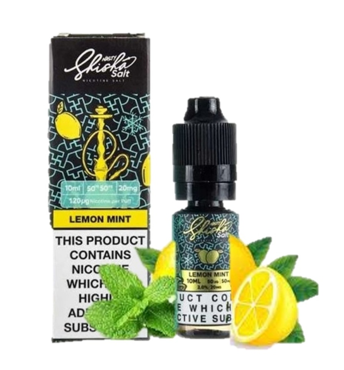 Nasty Lemon Mint Saltnic  Vape Juice