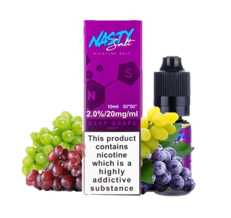 Nasty Asap Grape Saltnic Vape Juice 