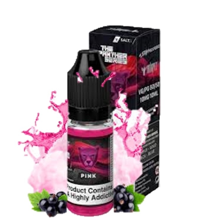 Dr. Vapes  Pink - Blackcuurant - The Panther Series -  SaltNic 