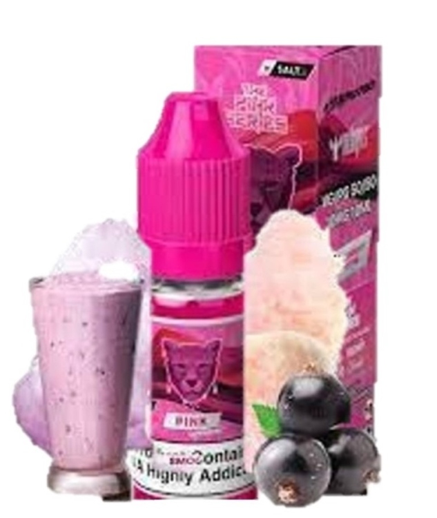 Dr. Vapes  Pink Smoothie  - Cotton Candy Blackcurrant  -The Panther Series -  SaltNic  - Vape Juice