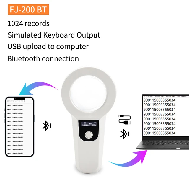 جهاز قارى الباركود micro reader