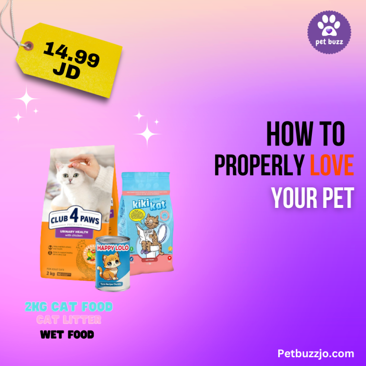 Club Cat food 2KG +  litter + WETFOOD offer