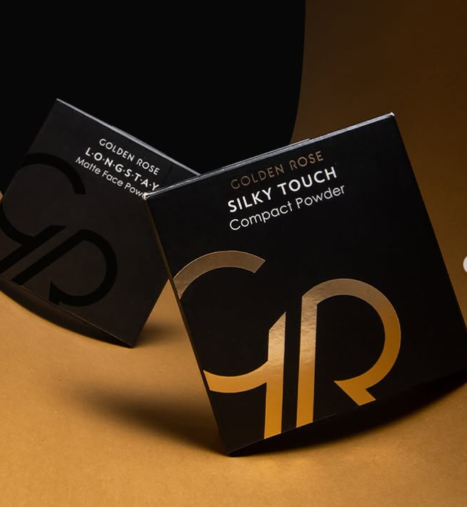GLODEN ROSE- COMPACT POWDER SILKY TOUCH 