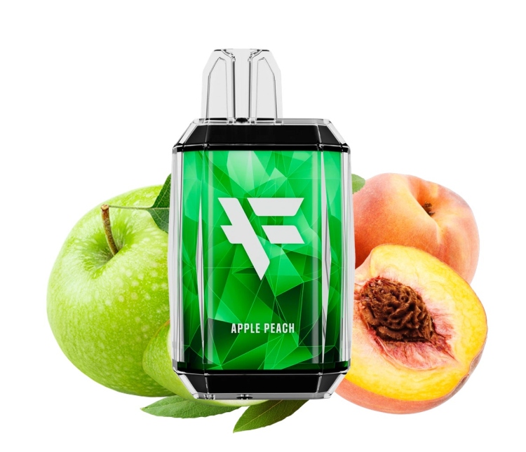 FUYL - Apple Peach  -  8000 Puff - Rechargeable Disposable Vape 