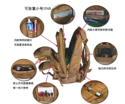 Tactical Backpack 25L