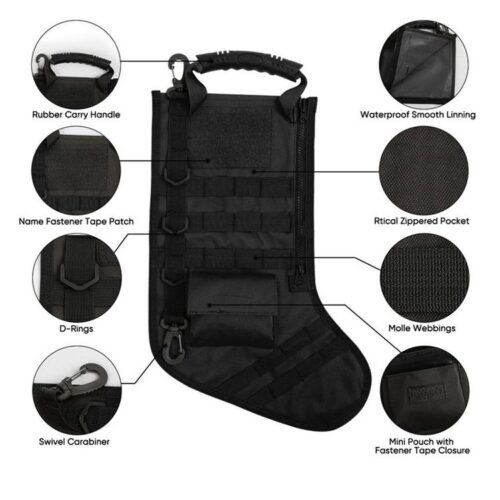 Tactical Christmas Stocking Bag