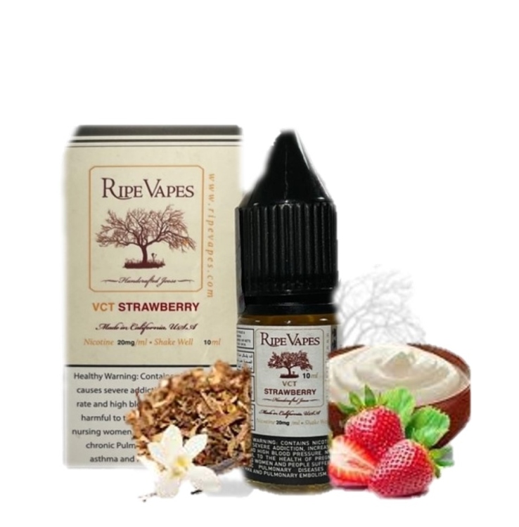 VCT Strawberry  By Ripe Vapes SaltNic, Vape Juice