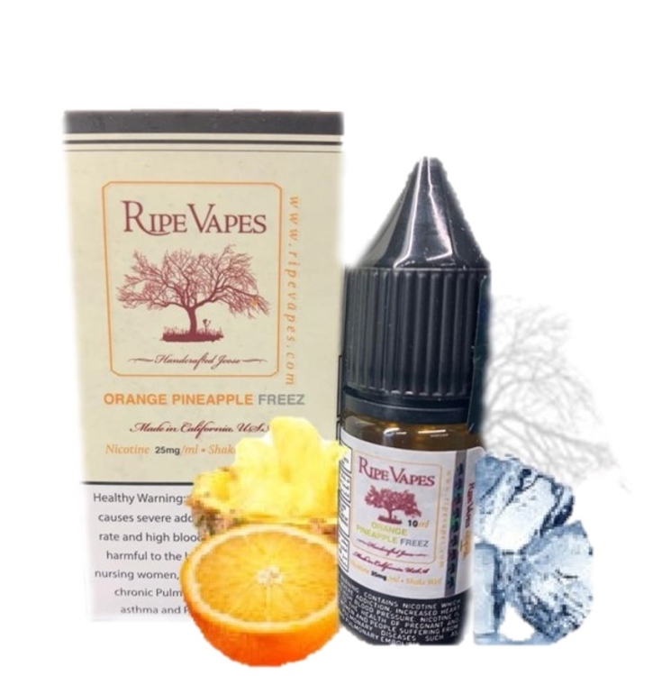 Ripe Vapes Orange Pineapple Freeze  SaltNic, Vape Juice 