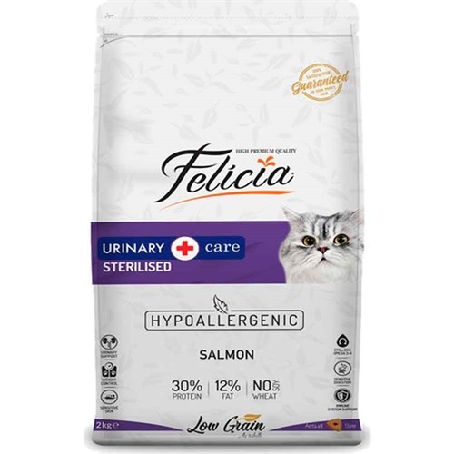 felicia sterilised cat food salmon flavor