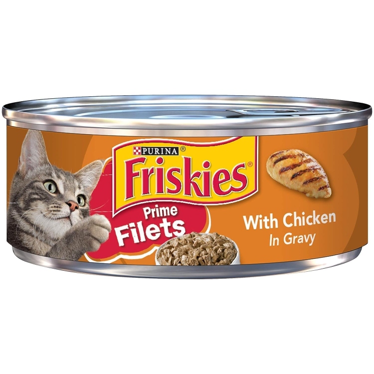 Friskies Filets With Chicken in Gravy 