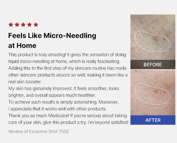 medicube, One Day Exosome Shot Pore Ampoule 2000