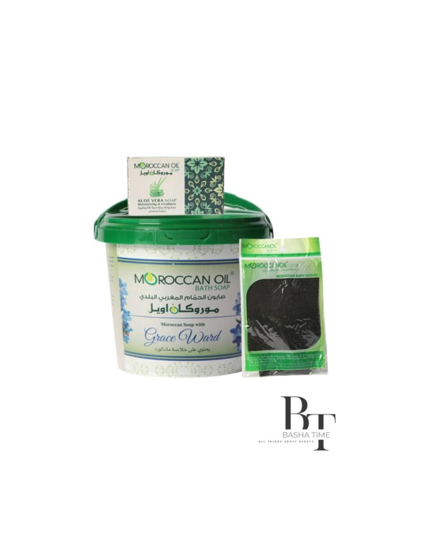 Moroccan Bath Soap With Grace Ward + Loofah + Soap