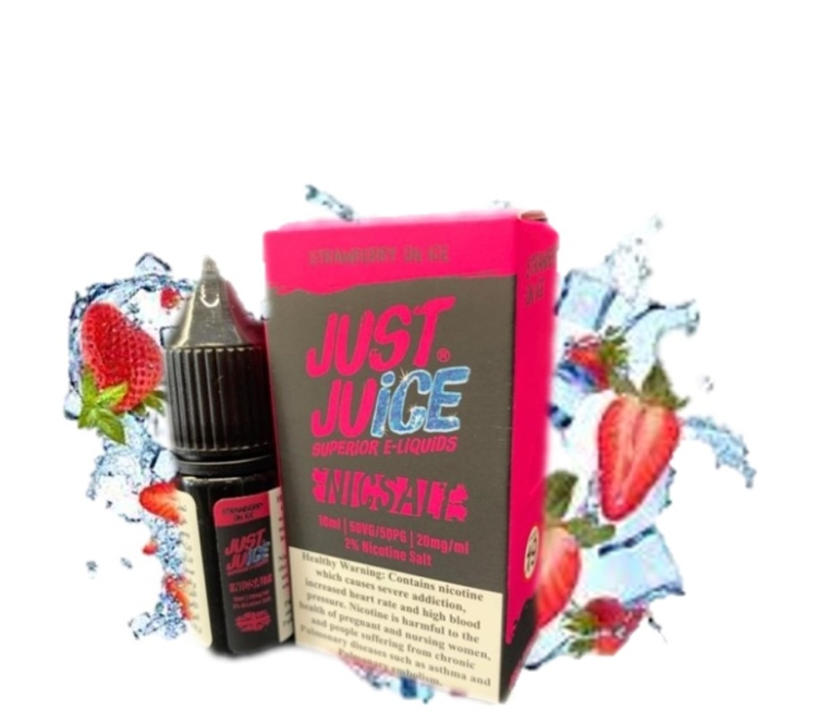 Just Juice Strawberry On Ice Saltnic