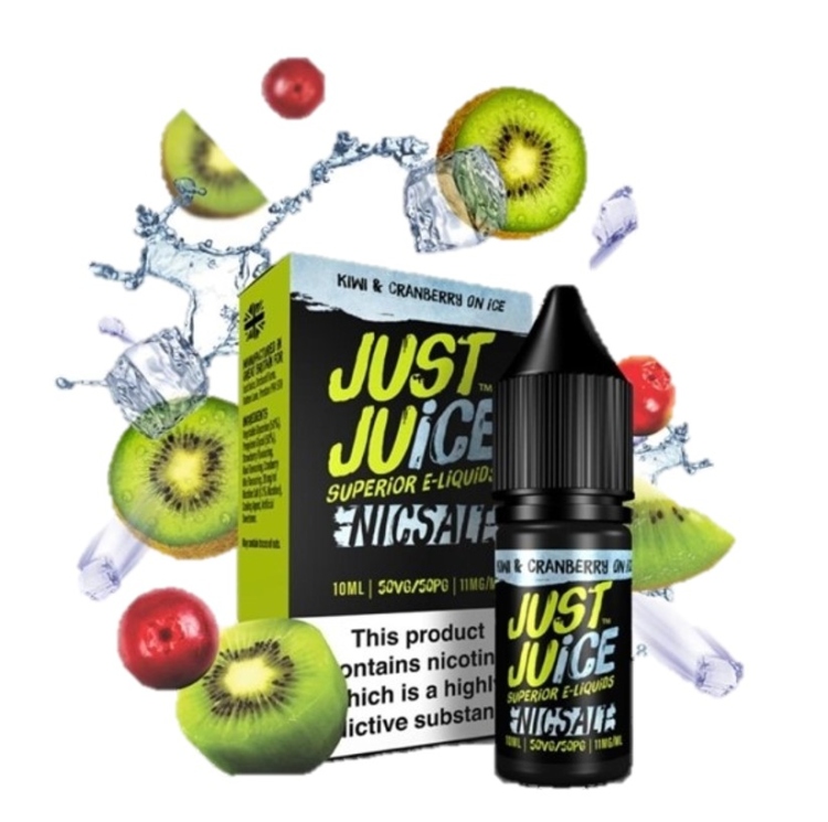 Just Juice Kiwi & Cranberry On Ice SaltNic, Vape Juice 