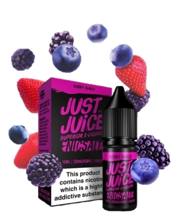 Just Juice  Berry Burst SaltNic, Vape Juice 