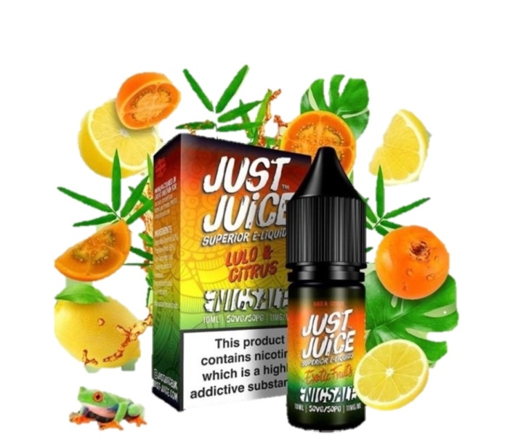 Just Juice LULO & Citrus On Ice SaltNic, Vape Juice 