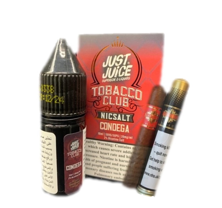 Just Juice Condega Tobacco SaltNic, Vape Juice 