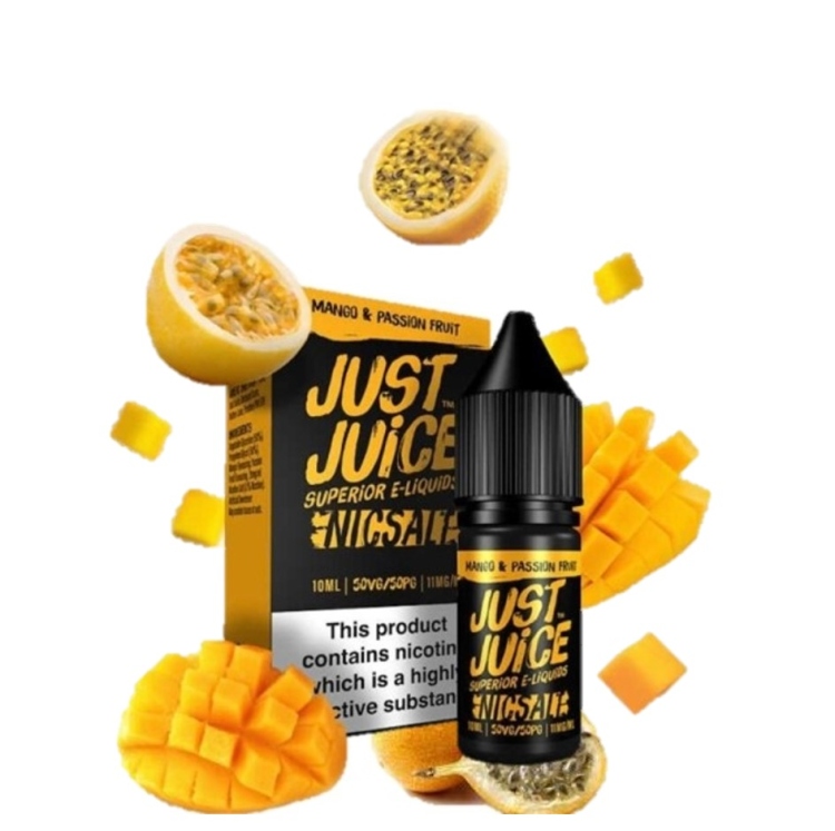 Just Juice Mango & Passion Fruit SaltNic, Vape Juice 