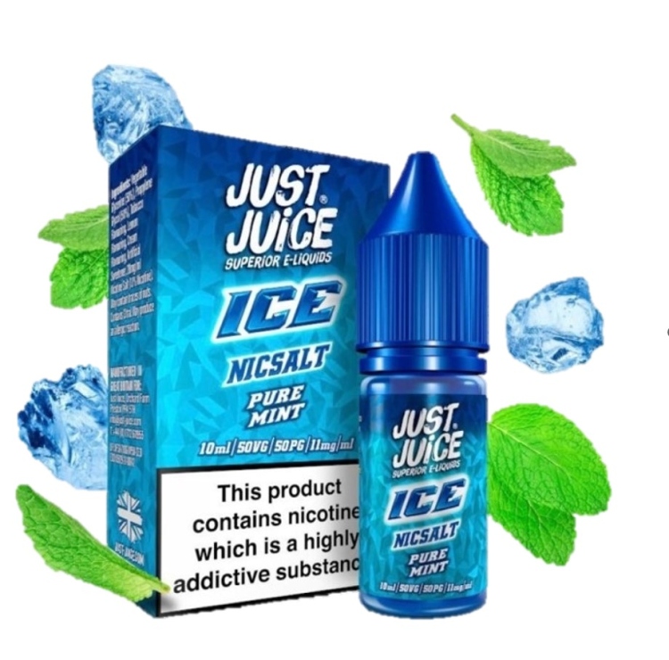 Just Juice Pure Mint on Ice  SaltNic, Vape Juice 