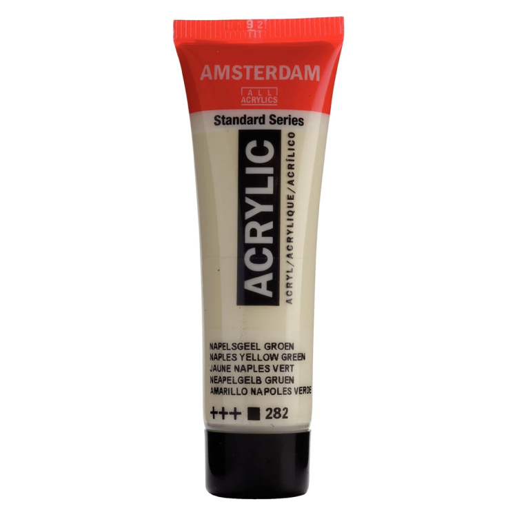 لون أكريليك 282 أمستردام Naples Yellow Green 120ml 