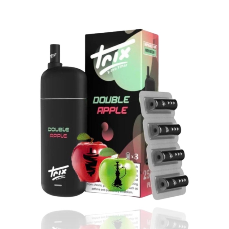 Trix Pro Filter Double Apple 2500 Puffs Disposable Vape