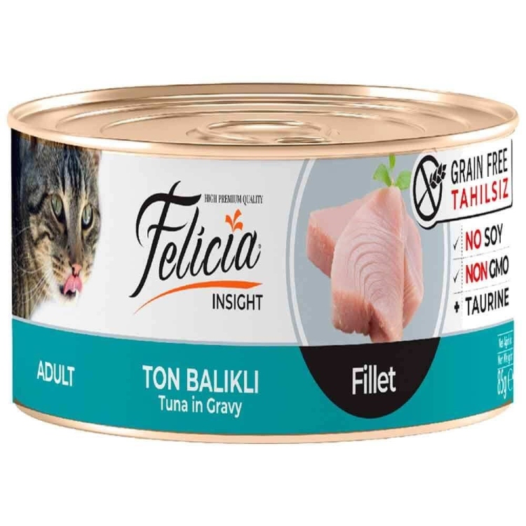 felicia tuna fillet in gravy