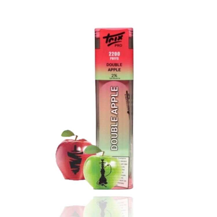 Trix Pro Double Apple 2200 Puffs Disposable Vape