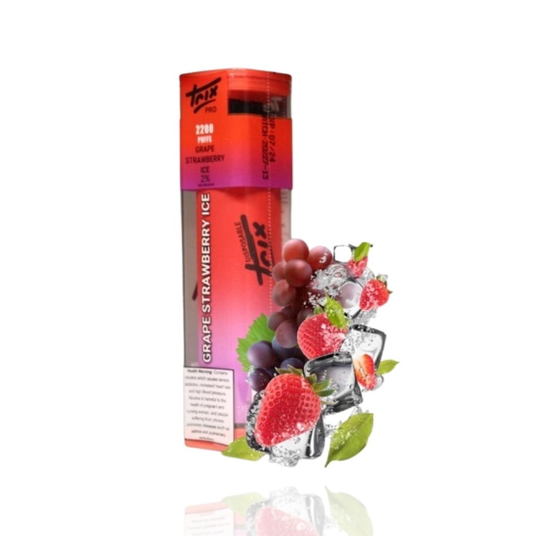 Trix Pro Grape Strawberry Ice 2200 Disposable Vape