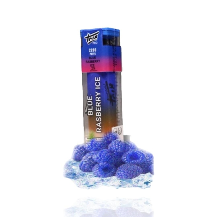 Trix Pro Blue Raspberry Ice 2200 Puffs Disposable Vape