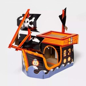 Glow in the Dark Pirate Ship Cat Scratcher