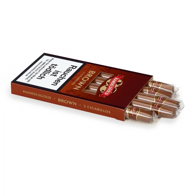 HANDELSGOLD CIGARILLOS - COFFEE BROWN 