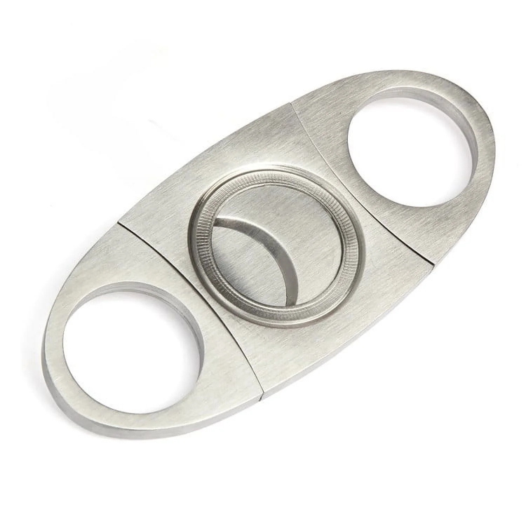 Cigar Cutter - Stainless Steel - Double Cut