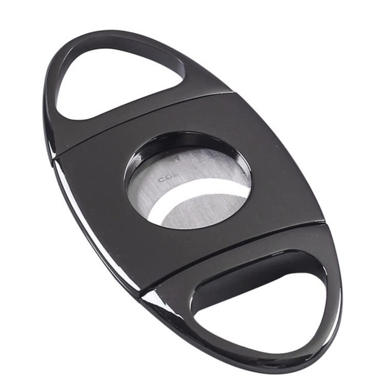 Cigar Cutter - Double Cut  - Black Color
