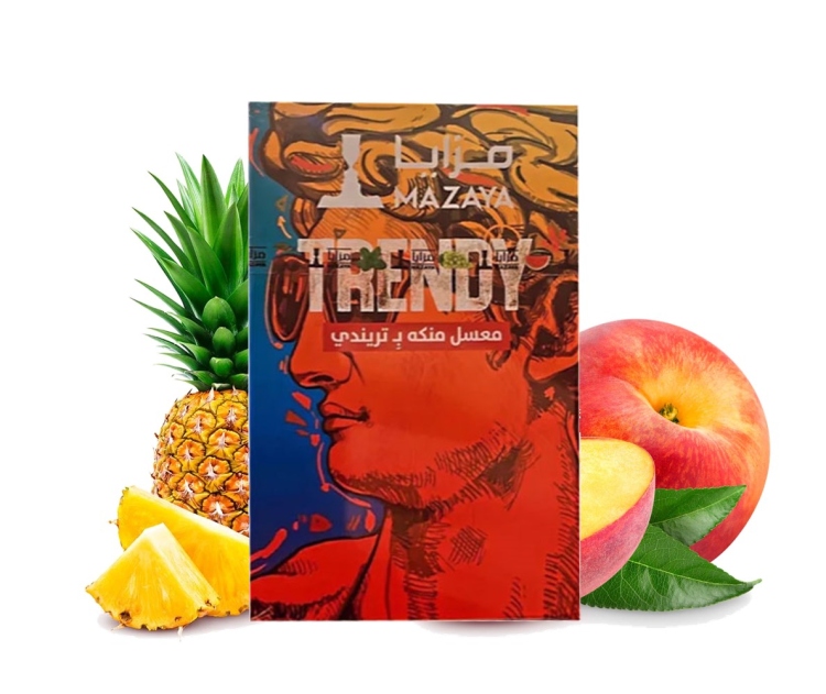 MAZAYA Trendy Flavor 50gr -  Pineapple & Peach 