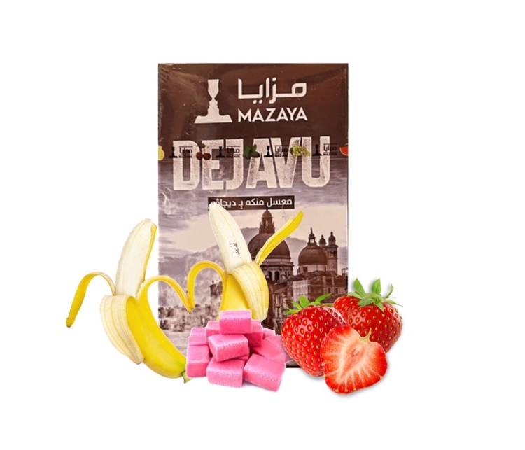 MAZAYA DEJAVU Flavor -  50 gr - ﻿Bubblegum, Banana, Strawberry